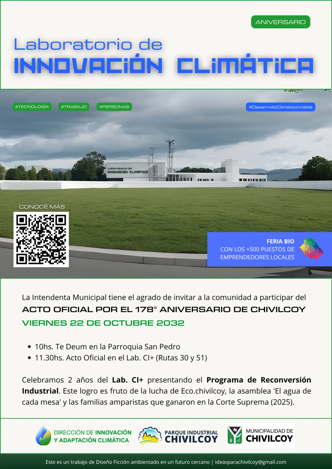 Artefacto diegético — Lab IC+, Chivilcoy. Proyecto de Miriam Latorre.