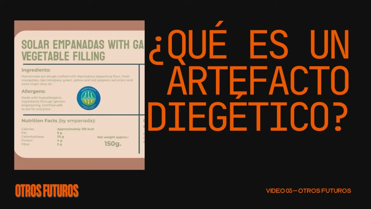 Qué es un artefacto diegético — Otros Futuros